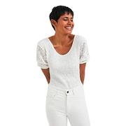 Desigual Womens Body_ALEJANDRIA T-Shirt, White, M