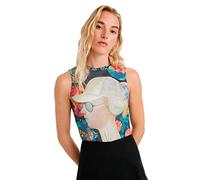 Desigual Womens Body_Maltese T-Shirt, Black, M