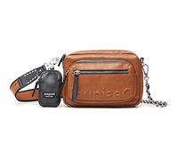 Desigual Womens BOLS_Embossed HAL Across Body Bag, Brown