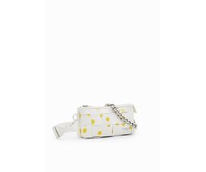 Desigual Women's BOLS_New Splatter DORT Accessories PU Across Body Bag, Yellow