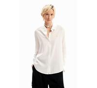 Desigual Women's CAM_Genova Blouse, White, 42