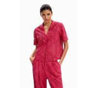 Desigual Women's CAM_Siena Blouse, Red, Medium