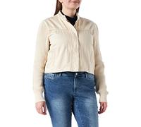 Desigual Womens CHAQ_Fontana Jeansjacke, White, XS