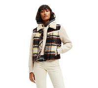 Desigual Women's CHAQ_Ofelia, 1001 RAW Jacket, White, L