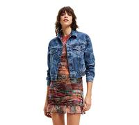 Desigual Women's CHAQ_Oklahoma, 5053 Denim MEDIUM Jacket, Blue, S