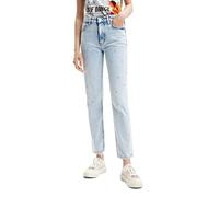 Desigual Women's Denim_Abril 5053 Casual Pants, Blue, 42