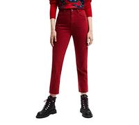 Desigual Women's Denim_JAVIERA, 3028 Cereza Jeans, Red, 40