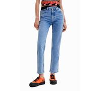Desigual Women's Denim_OCTUBR 5053 Casual Pants, Blue, 38