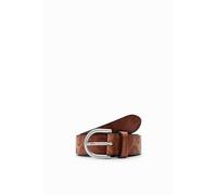 Desigual Women's Embossed Belt, Brown, 85