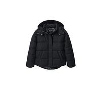 Desigual Women's ESTOCOLMO, 2000 Black Padded Short Overcoat, XS
