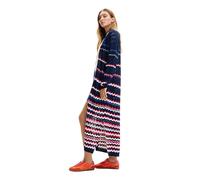 Desigual Women's JERS_CLOË Sweater, Blue, 42
