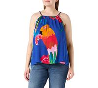 Desigual Womens RODAS Bluse, Blue, M