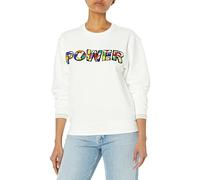 Desigual Women's Sweat_Power 1000 Sweatshirt, White, XXL