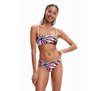 Desigual Women's Swim_Playa I Damen Shorts, White, XS
