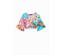 Desigual Women's TOP_LANDES 1000 Bikini Set, White, M