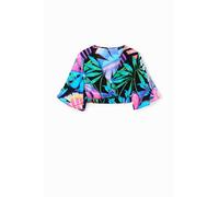 Desigual Women's TOP_LANDES 5000 Bikini Set, Blue, L