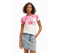 Desigual Women's TS_FEZ Blouse, Red, XL