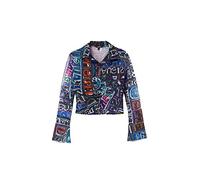 Desigual TS_Lettering, 5010 ROYAL, XS