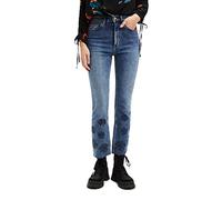 Desigual Women's UNICOR, 5053 Denim MEDIUM WASH Jeans, Blue, 34