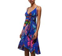 Desigual Womens Vest_Alana Überwurf für Schwimmbekleidung, Blue, M