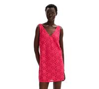 Desigual Women's Vest_LACE Dress, Red, L