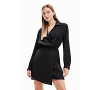 Desigual Women's Vest_Matisse Dress, Black, Medium