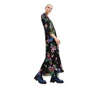 Desigual Women's Vest_Poppy-Lacroix Dress, Black, Groß