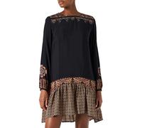 Desigual Womens Vest_Praga Casual Dress, Black, XS