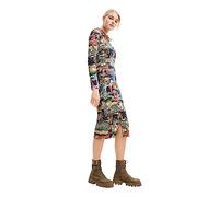 Desigual Women's Vest_Tapestry-LAC Dress, Brown, XL