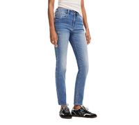 Desigual Women's Woman Denim Long Trouser Jeans, Blue, 44