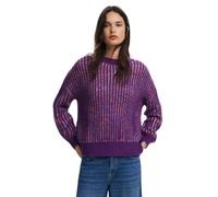 Desigual Women's Woman Flat Knit Thick Gauge Pullover Sweater, RED, XXL