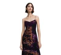 Desigual Women's Woman Knit Long Sleeve Dress, Material FINISHES, Small