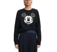Desigual Women's Woman Knit Long Sleeve Sweater, Black, S