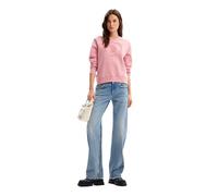 Desigual Women's Woman Knit Long Sleeve Sweater, RED, L