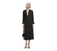 Desigual Women's Woman Woven Long Sleeve Dress, Green, S