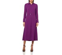 Desigual Women's Woman Woven Long Sleeve Dress, RED, Small