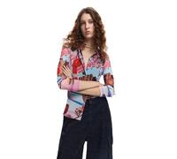 Desigual Women's Woman Woven Long Trousers Pants, Black, Groß