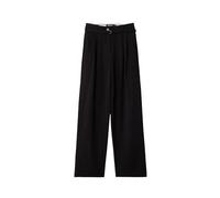 Desigual Women's Woman Woven Long Trousers Pants, Black, XS