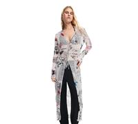 Desigual Women's Woman Woven Sleeveless Blouse, White, Small