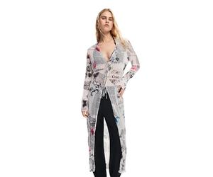 Desigual Women's Woman Woven Sleeveless Blouse, White, Small