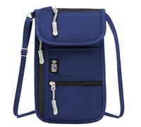 Desing Wish Klein Brustbeutel Damen Herren Wasserdichte Brusttasche Mädchen Reisegeldbeutel Diebstahlsichere Tasche Chest Bag Sicherheitstasche Reisepass Organizer mit Rfid Schutz Geschenk