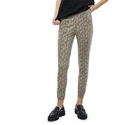 Desires Ada Mid Waisted Printed Ankle Leggings Leggings Damen In Beige Herbst Jogginghose Damen Größe Xl