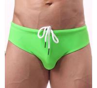 Desiumite Herren Badehose Slip Niedriger für Bund Stretch Badebekleidung | Badebekleidung Herren Strand, Surfhose Elastisch Schnell Trocken, Unterwäsche Herren Atmungsaktiv