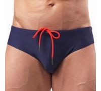 Desiumite Herren Badehose Slip Niedriger für Bund Stretch Badebekleidung | Badebekleidung Herren Strand, Surfhose Elastisch Schnell Trocken, Unterwäsche Herren Atmungsaktiv