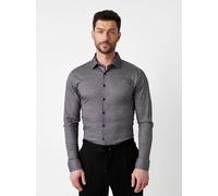 DESOTO - Casual Kent 1/1 grey twill - Gr. - L