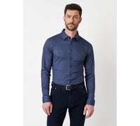 DESOTO - Casual Kent 1/1 navy twill - Gr. - L