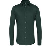 Desoto Hemd Bügelfrei Kent Melange Norfolk Blau - Größe XL Grün XL