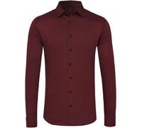 Desoto Slim Fit Jerseyhemd lila, Einfarbig