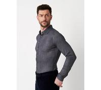 DESOTO Hemd Casual Kent 1/1 Herren Regular Fit Baumwolle blau, M