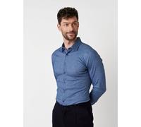 DESOTO Hemd Casual Kent 1/1 Herren Regular Fit Baumwolle blau, XXL